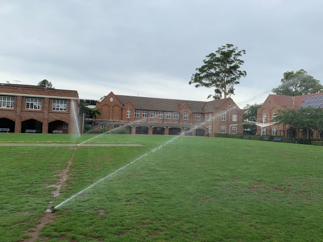 Private School watering system Sydney